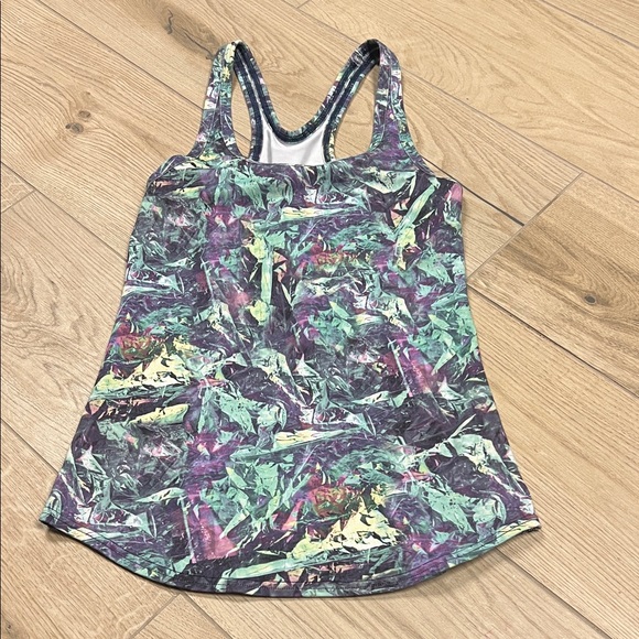 lululemon athletica Tops - lululemon athletica Multicolor Abstract Print Tank Top
